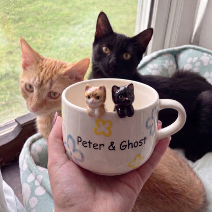 Handmade Custom Ceramic Pet Mug