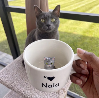 Handmade Custom Ceramic Pet Mug