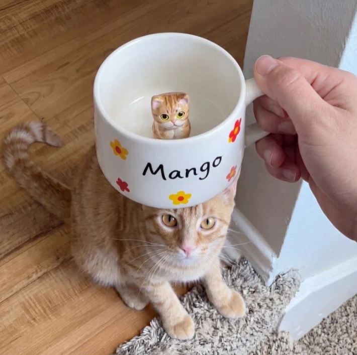Handmade Custom Ceramic Pet Mug