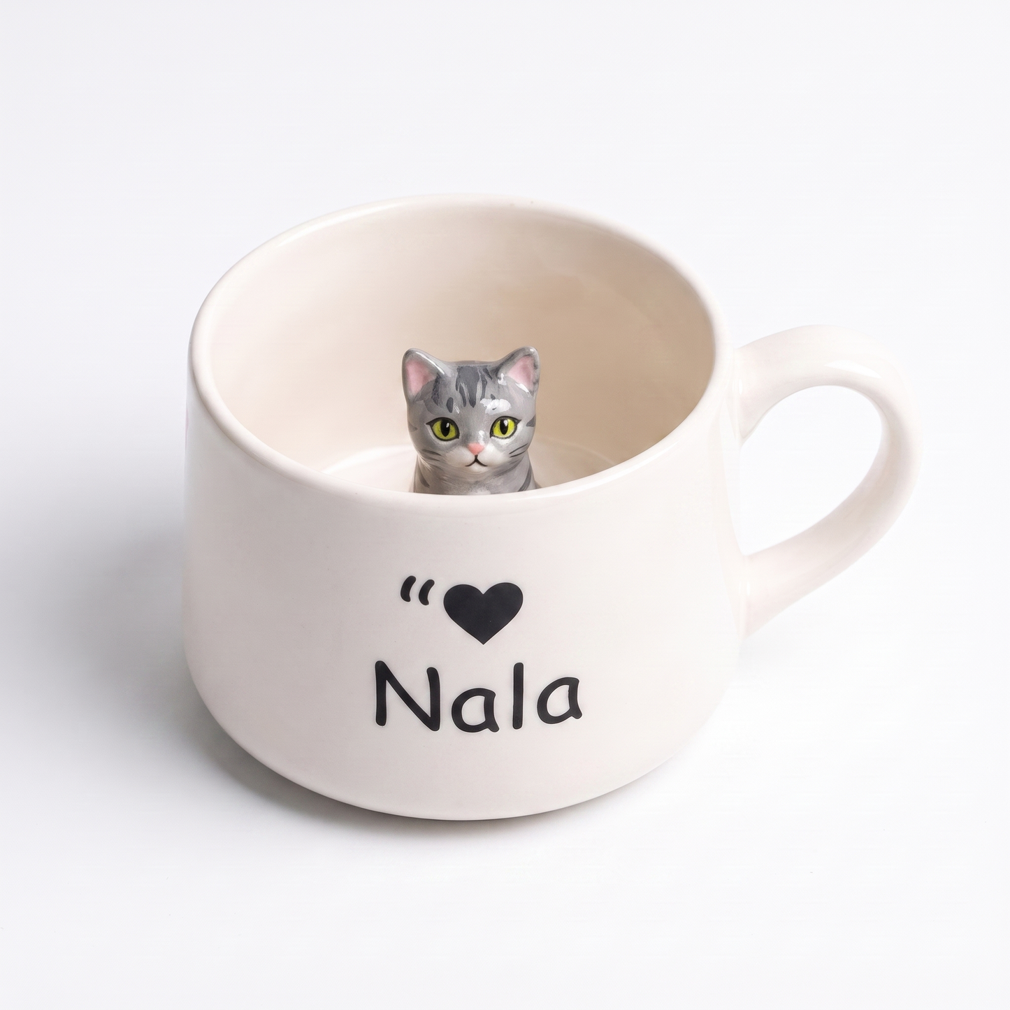 Handmade Custom Ceramic Pet Mug