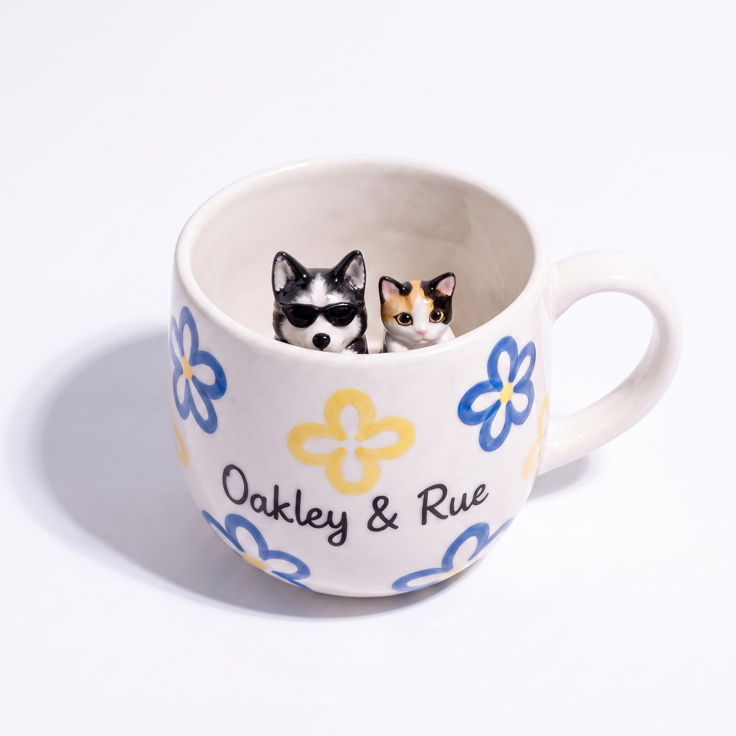 Handmade Custom Ceramic Pet Mug